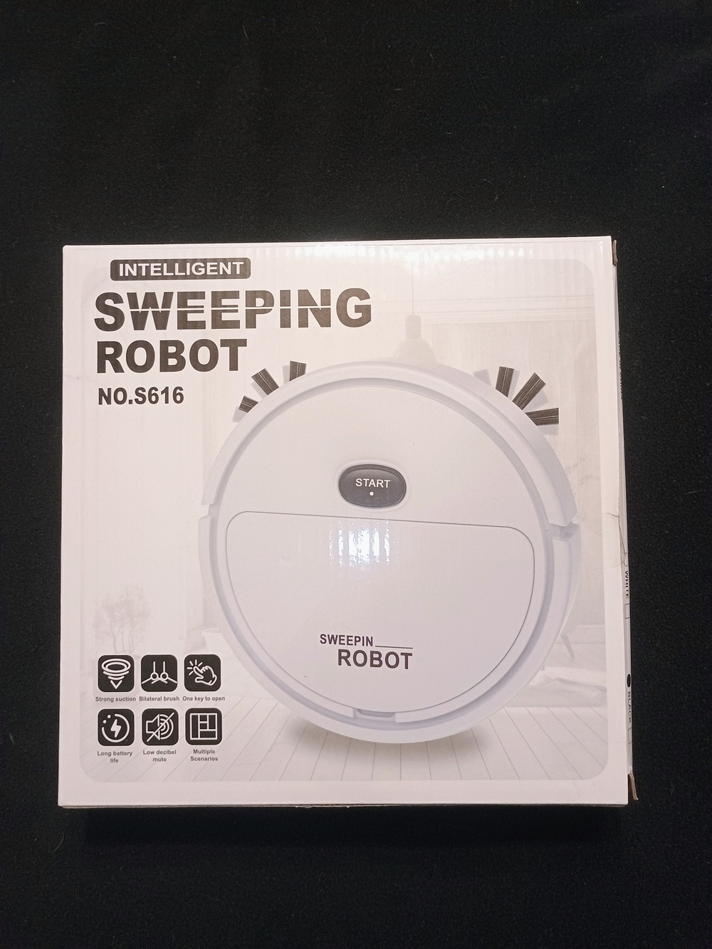Intelligent Sweeping Robot No.S616 - White